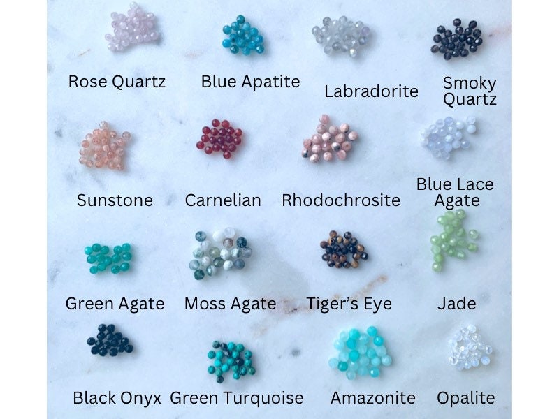 Wholesale 4mm gold filled birthstone connector charms for